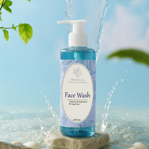 WELLAVIA Face Wash –  Yüz Temizleme Jeli (200 ml)