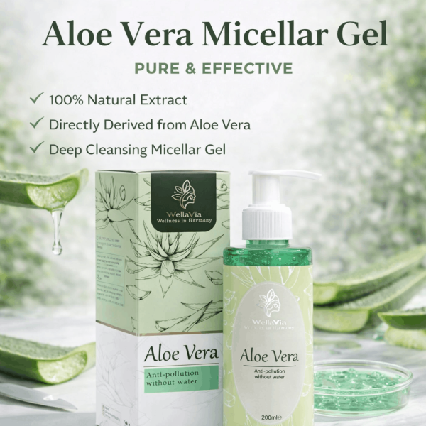 WELLAVIA Aloe Vera Micellar Jel (200 ml)