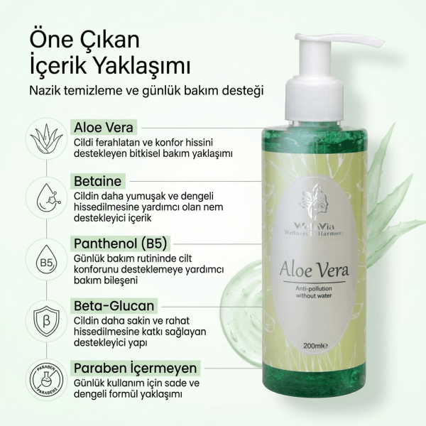 WELLAVIA Aloe Vera Micellar Jel (200 ml)
