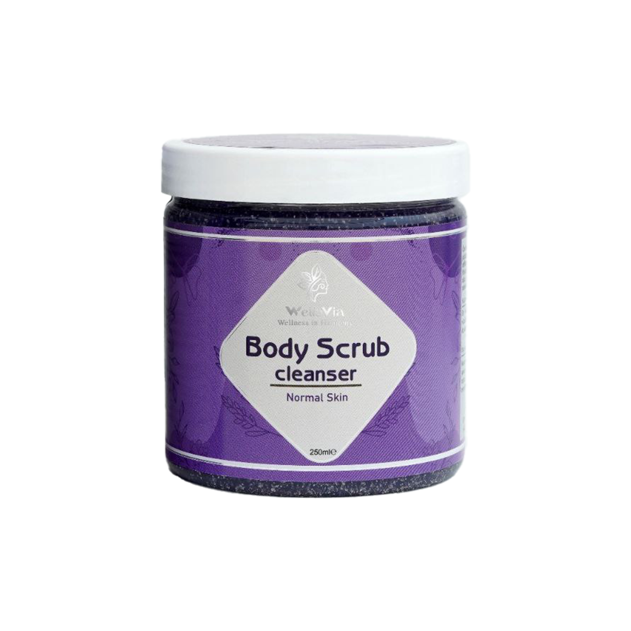 WELLAVIA Normal Skin  Body Scrub Cleanser  (250ml)