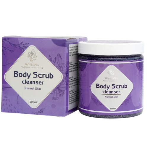 WELLAVIA Norman Skin  Body Scrub Cleanser  (300 ml)