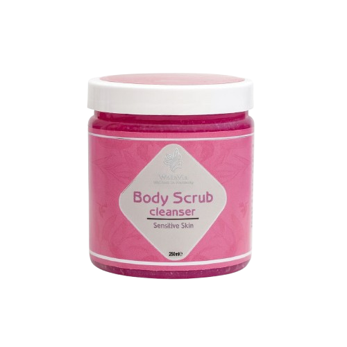 WELLAVIA Body  Scrub Cleanser (SENSITIVE DRY SKIN)  (250ml)