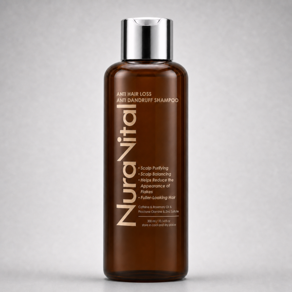 NURAVITAL Saç Dökülmesine Karşı Kepek Önleyici Şampuan 300 ml