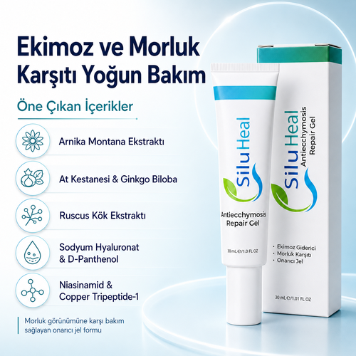 SiluHeal Antiecchymosis Repair Gel 30 ml – Morluk Giderici Jel